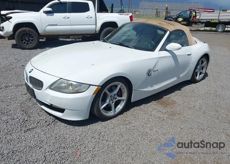 2008 BMW Z4 3.0Si из США, поврежденный, VIN 4USBU53598LX04526